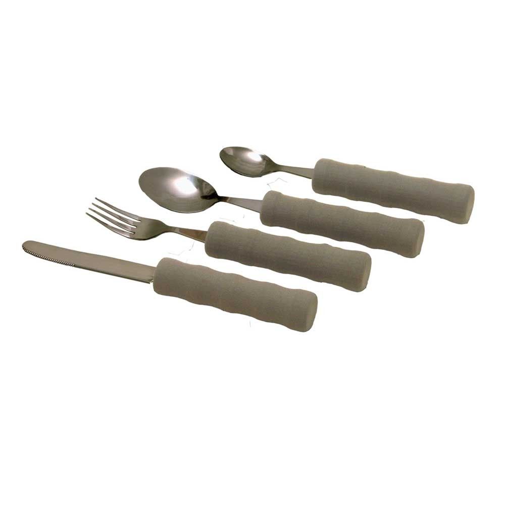Behrend fork light, foam-handle, stainless steel, 1 item