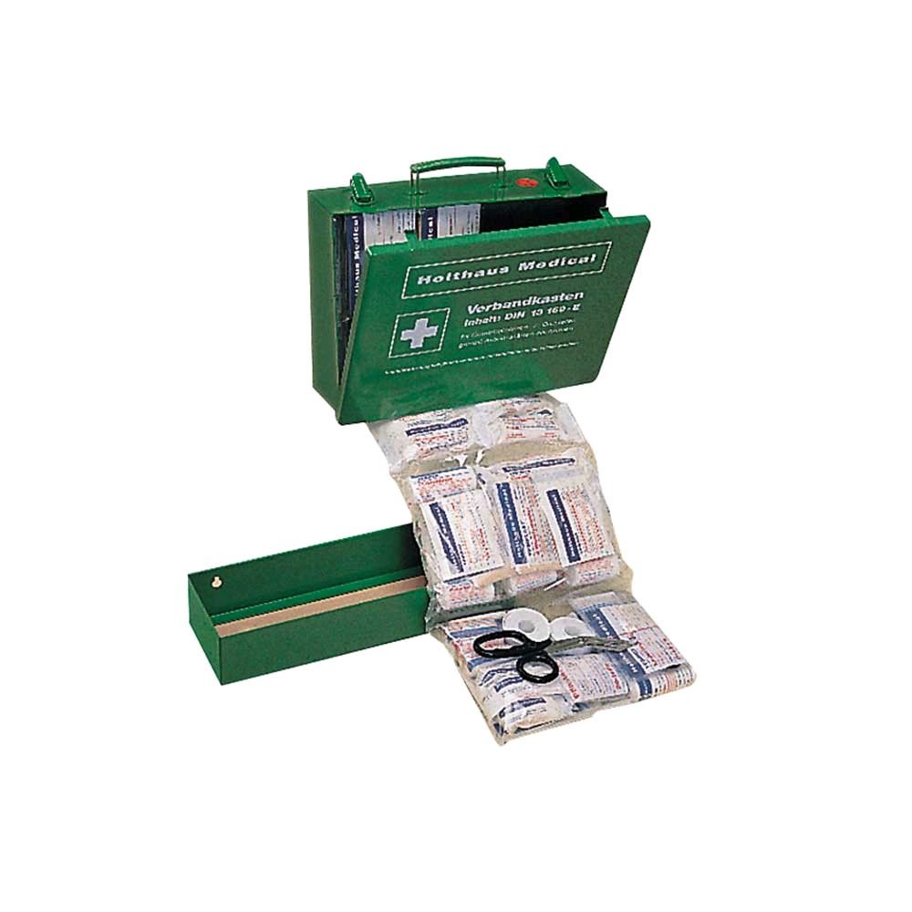 Holthaus Medical operating aid kit large, steel, DIN 13169, green