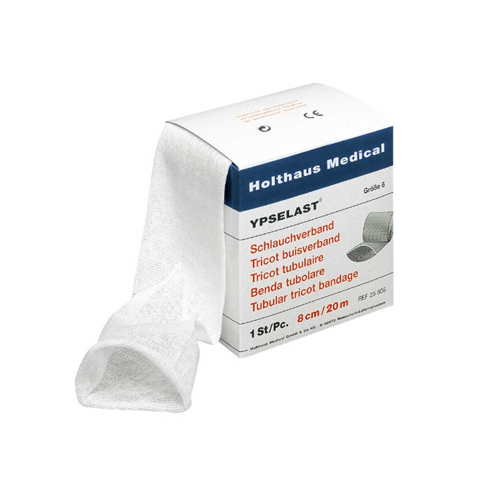 Holthaus Medical YPSELAST® Hose Bandage 8cmx20m, Size 6