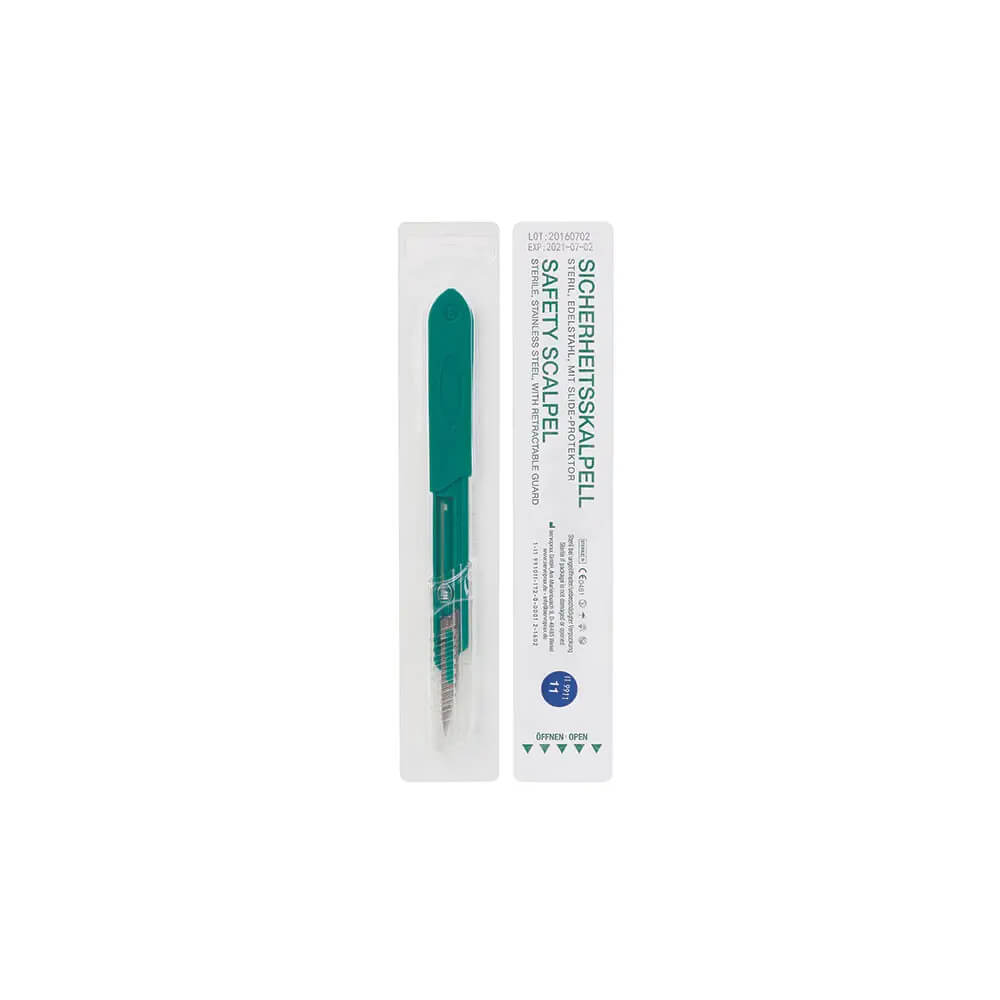 Mediware safety scalpels, disposable, sterile, 10 pieces, figur 11