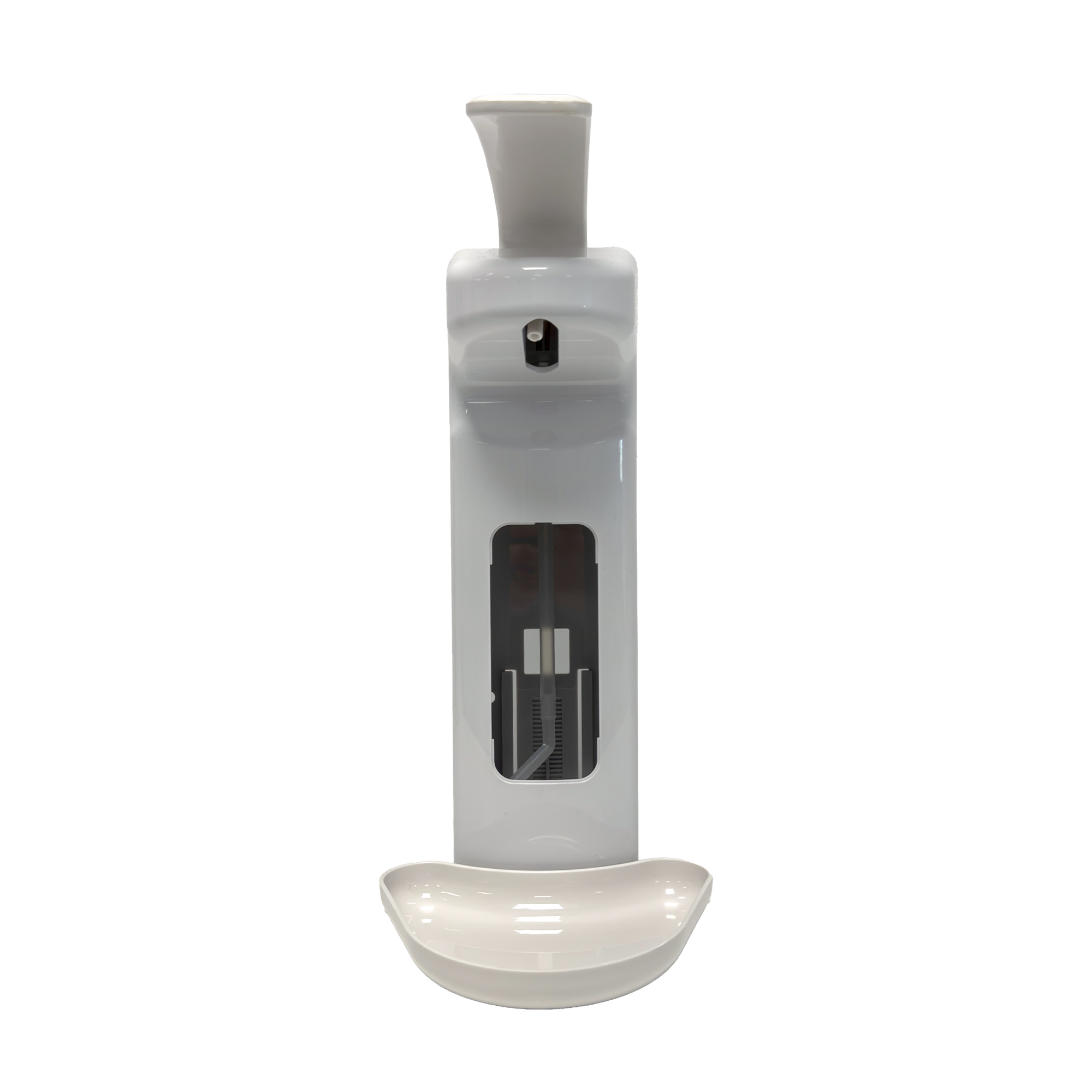 Dispenser with Long Arm Lever for 500 and 1000ml Euro Bottles, white