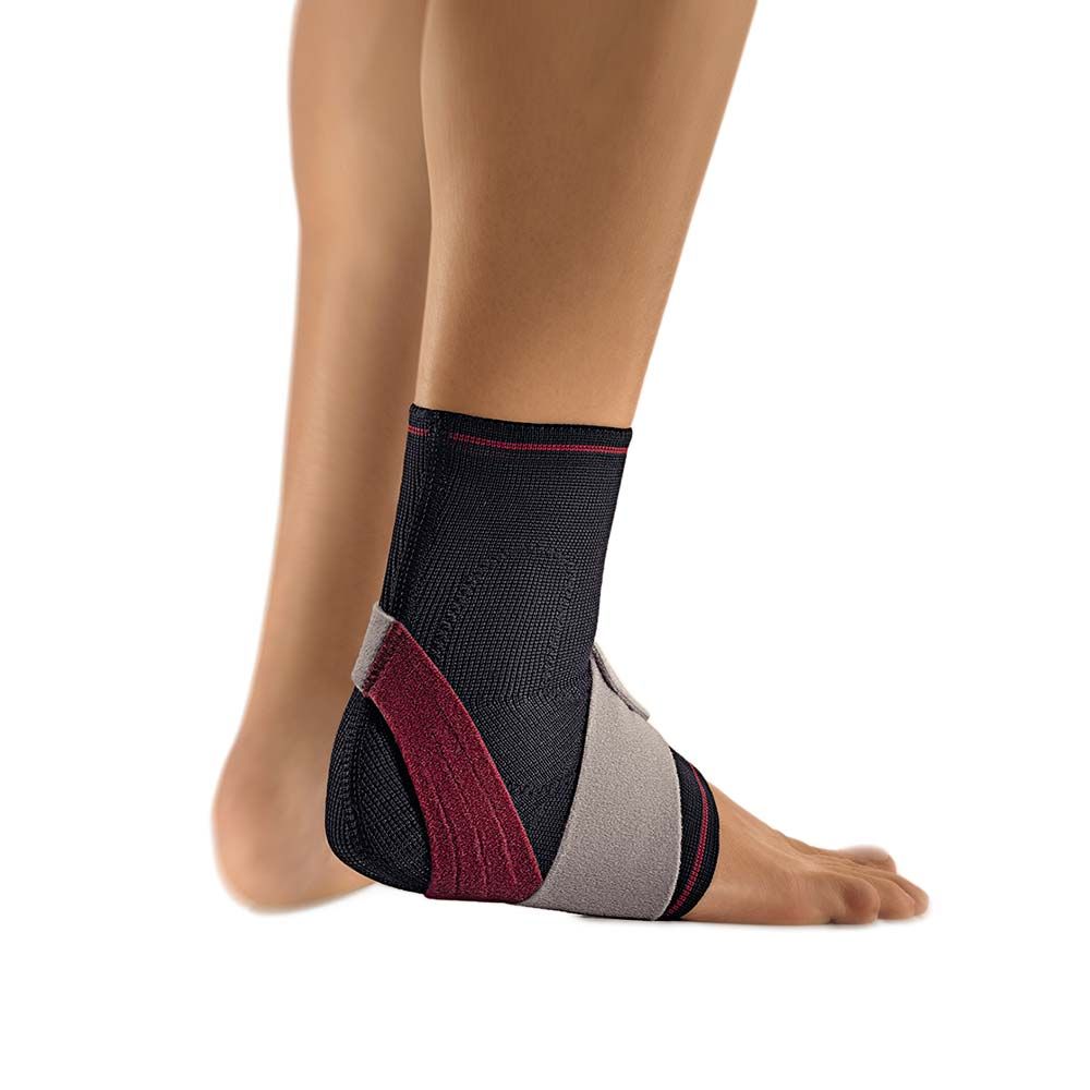 Bort Helix S Spiraldynamik Lower Ankle Bandage, black, left, S