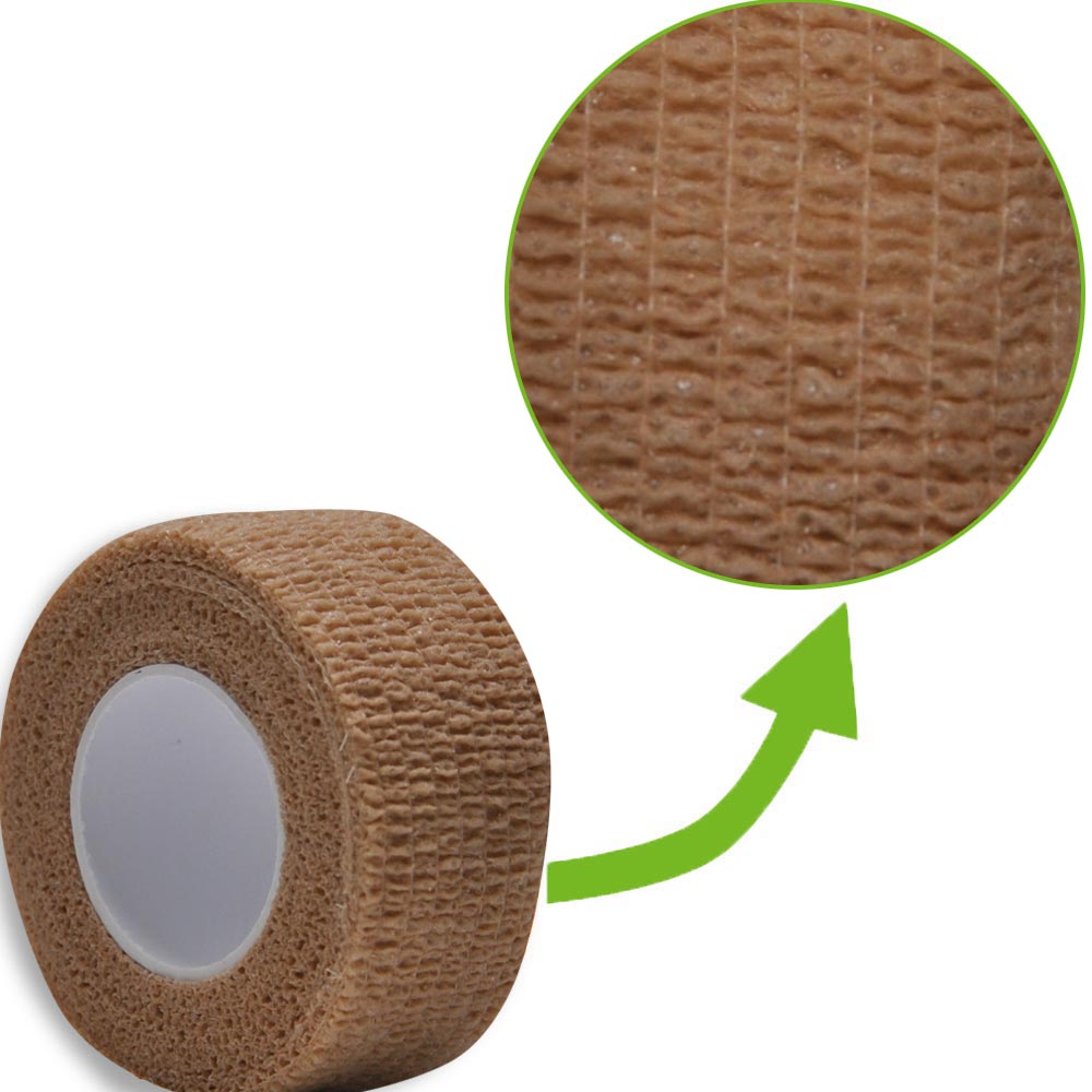 MC24 finger tape, cohesive, 2,5cmx4,5m, skincolors, 1pc