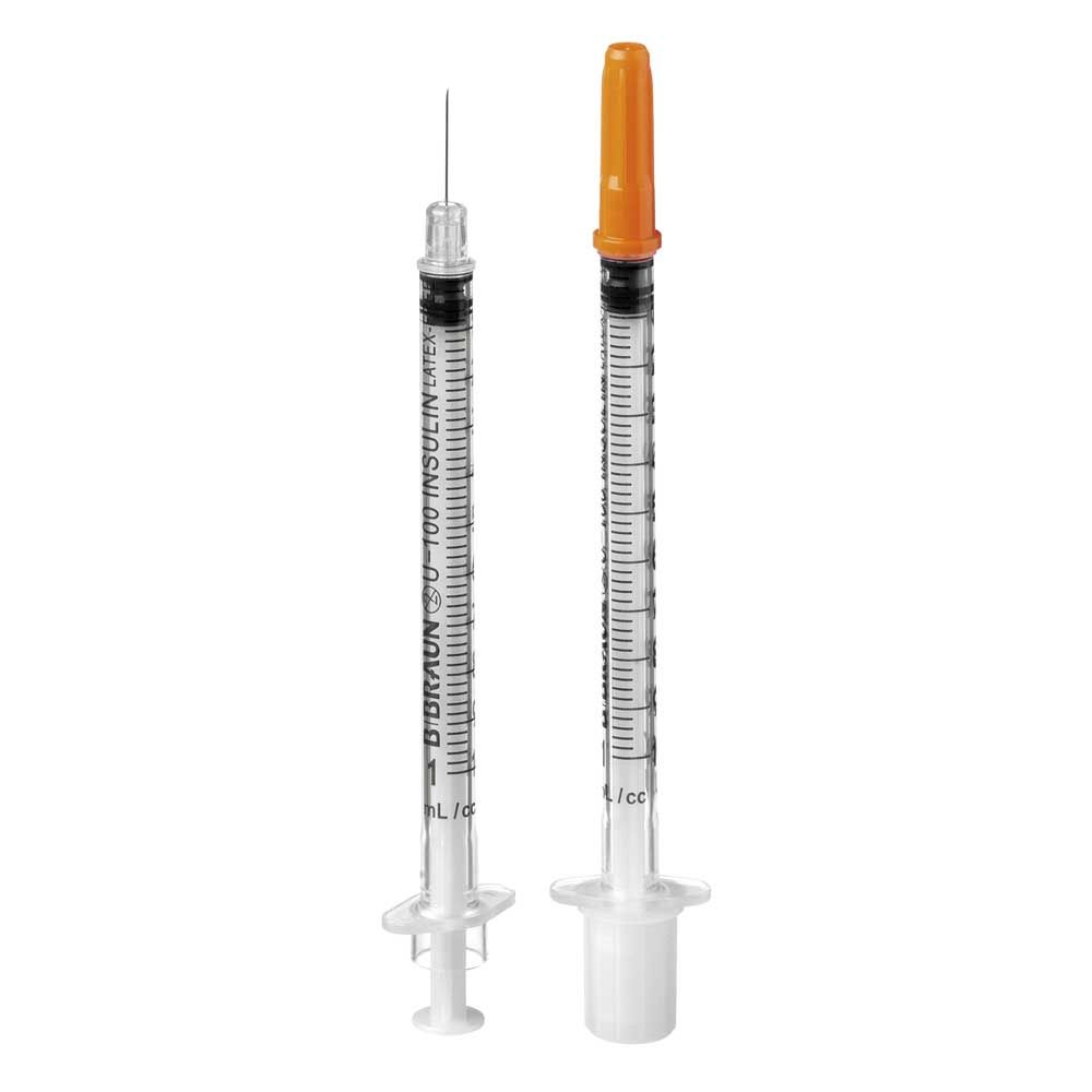 B.Braun Insulin syringe Omnican® 100, 1ml, 0,3x8mm, 100St