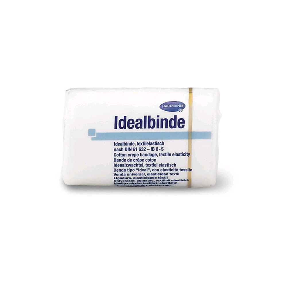 Hartmann Ideal Bandage, textile elastic without clamps, 10 items, 5 m