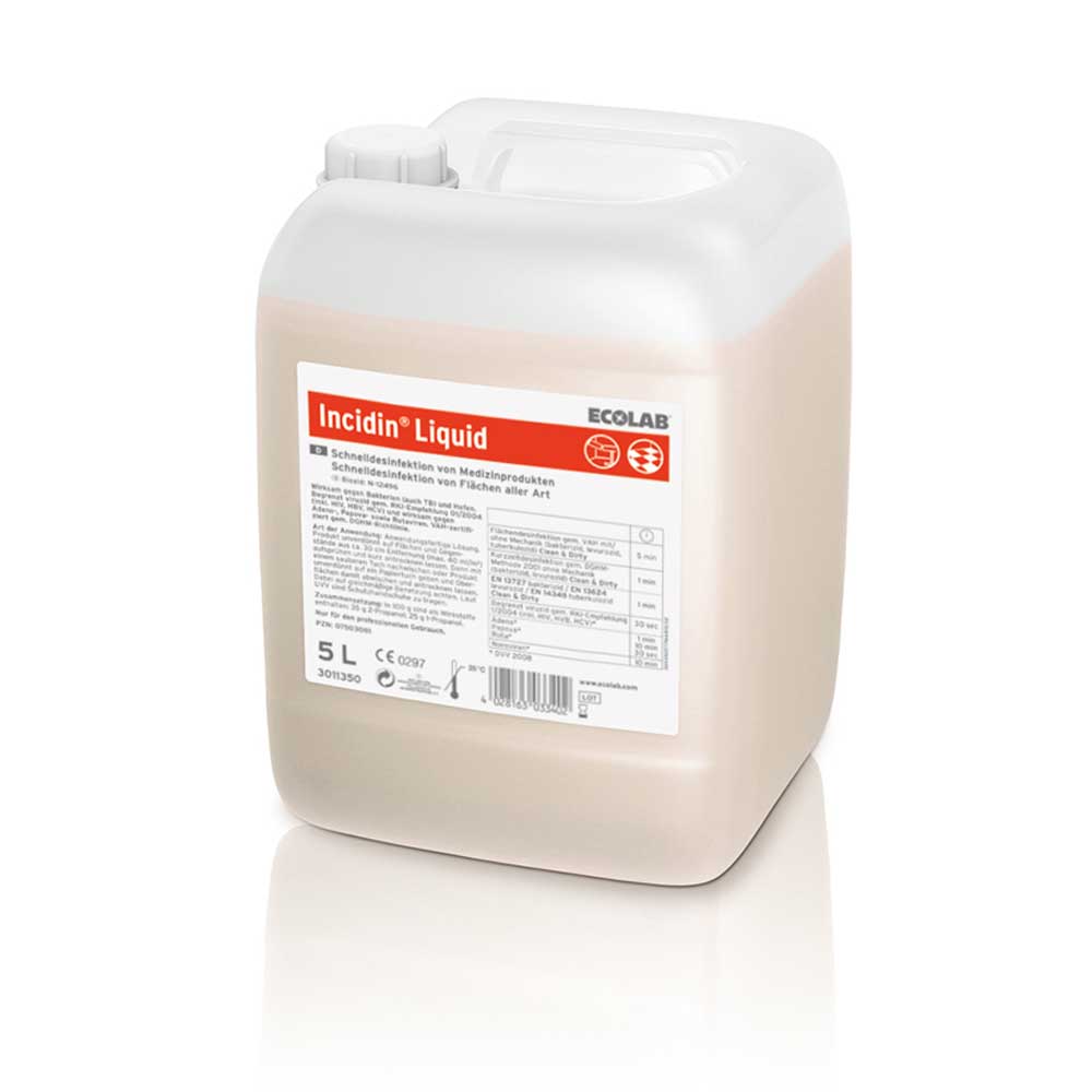 Ecolab Surface Disinfectant Incidin Liquid, 5 liter