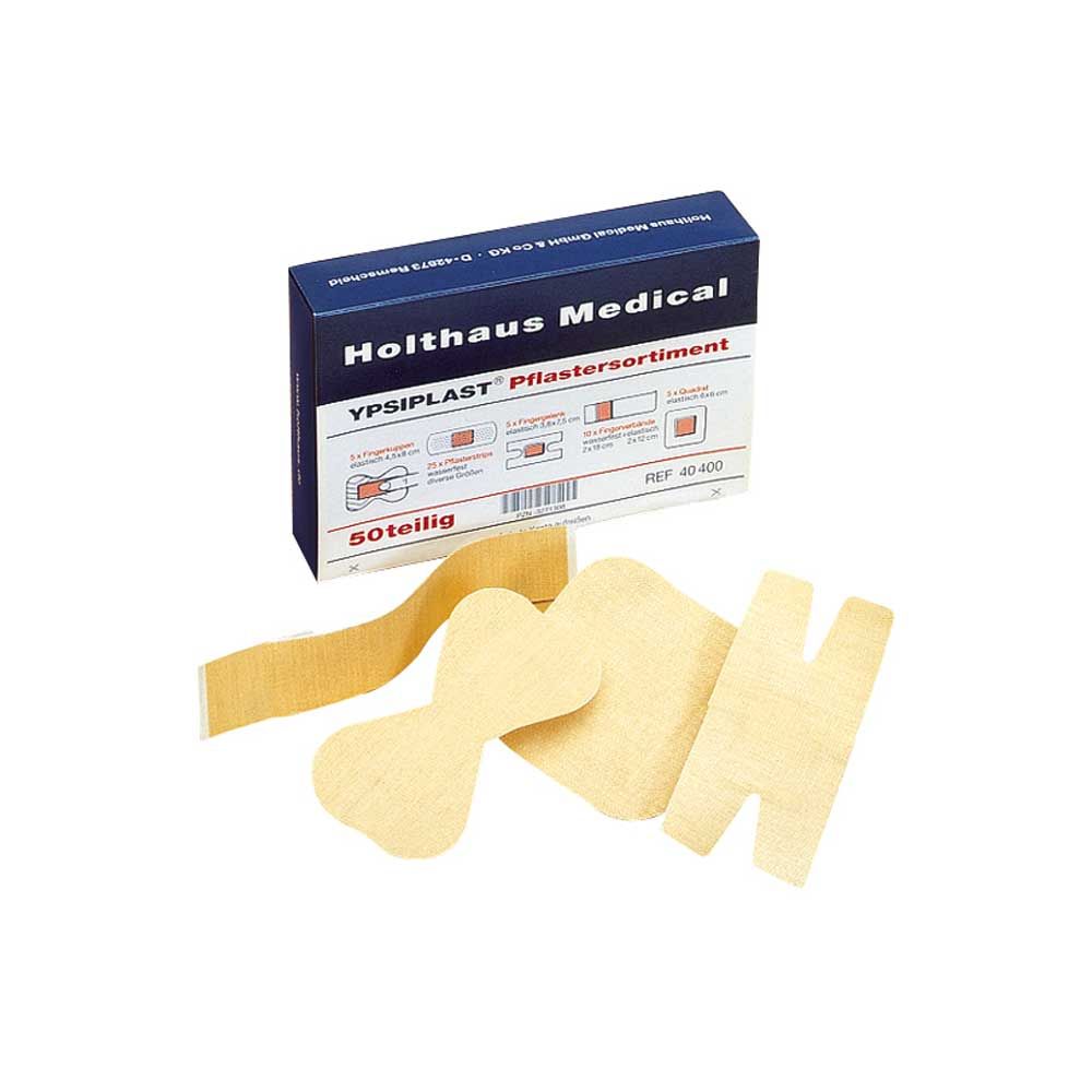 Holthaus Medical YPSIPLAST® Plaster assortment, robust, 50-part