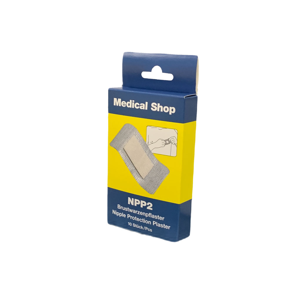 Holthaus Medical NPP2® nipple plasters, latex-free, 10 items