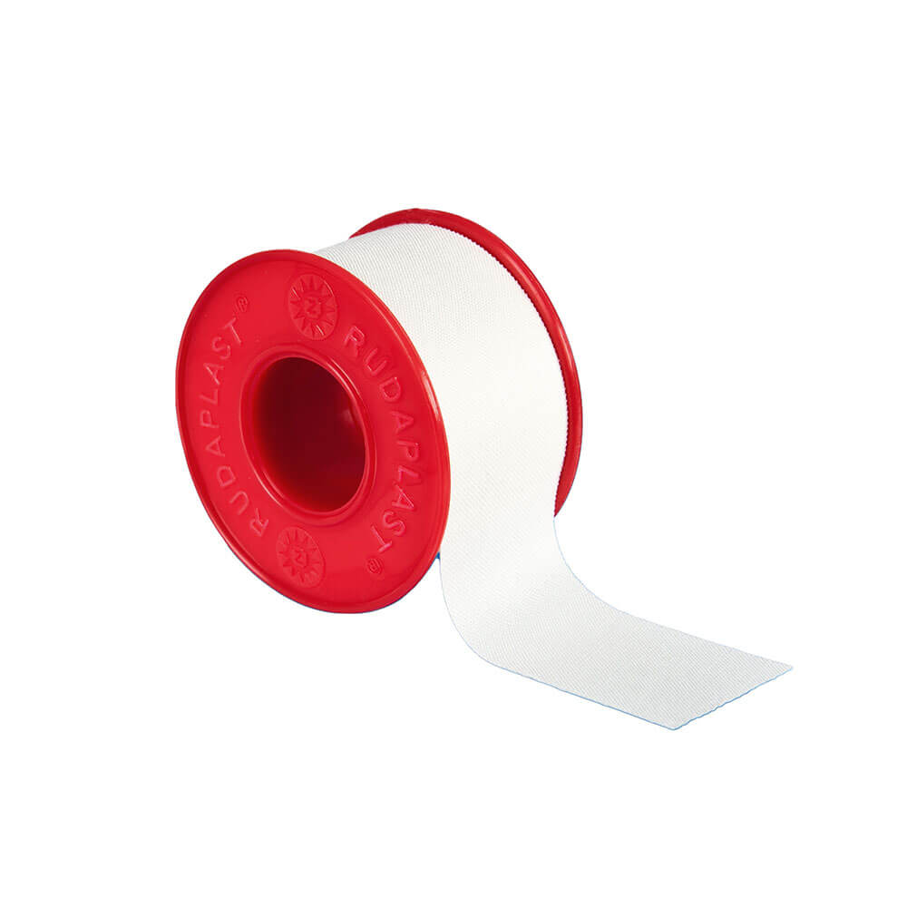 Noba Rudaplast fixation plaster, with side disc, 5m x 5cm