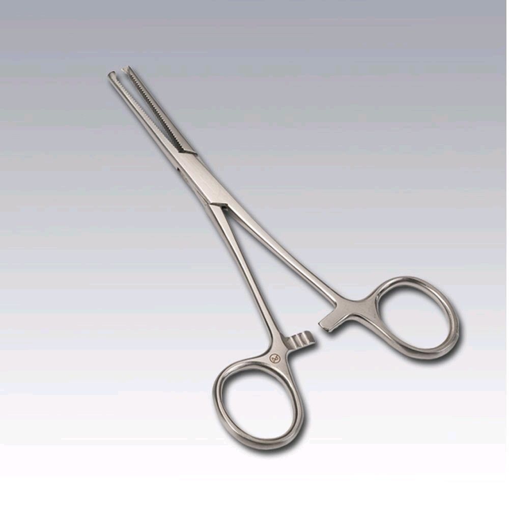 Kocher Clamp, surgical, straight, by Hartmann, 14 cm, 25 items