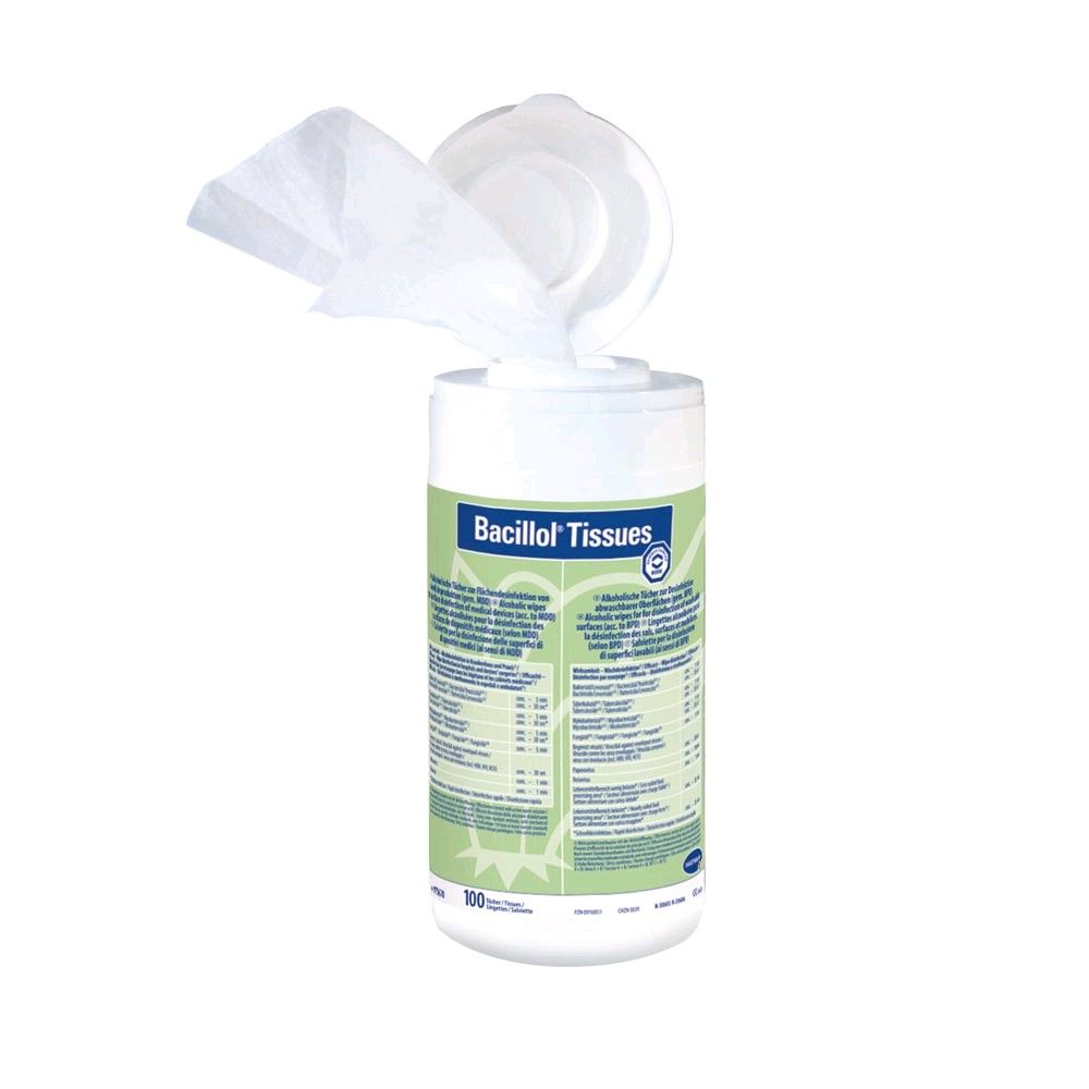 Bode Quick disinfectant wipes Bacillol tissue dispenser u. Refill