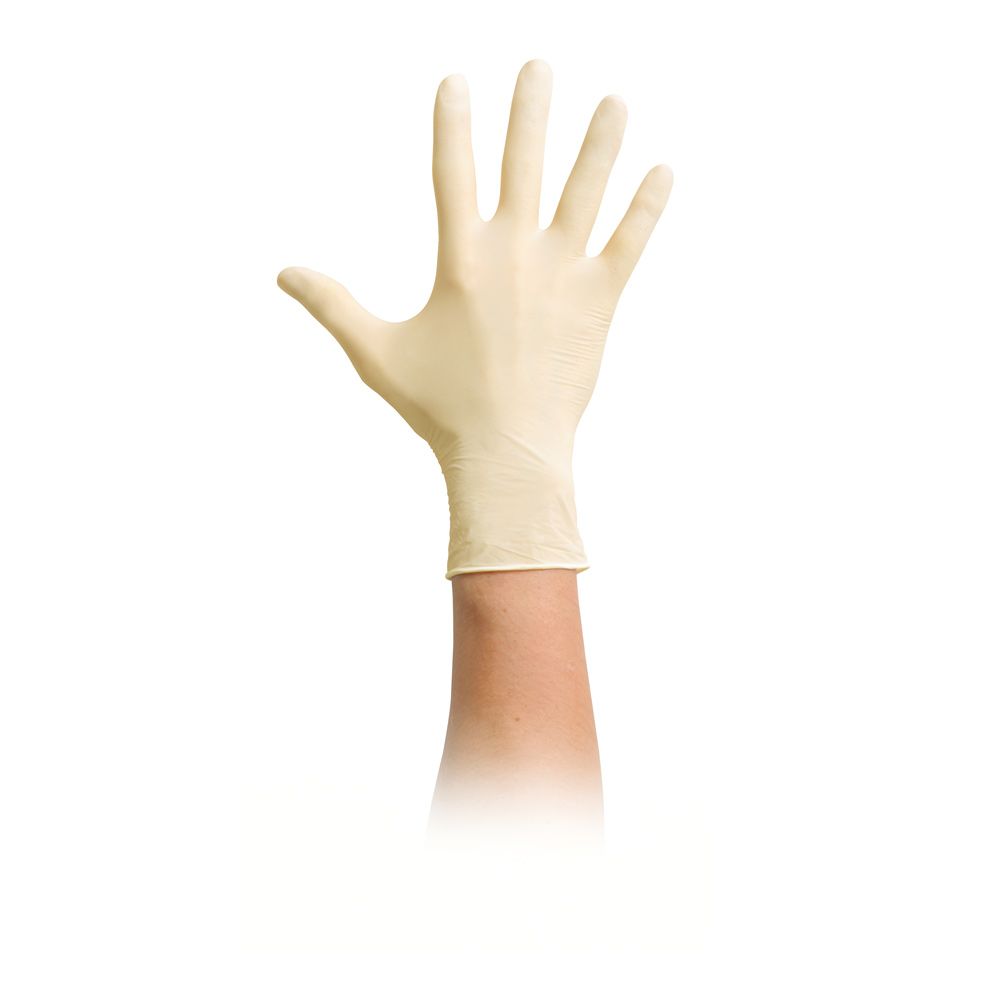 MaiMed® grip pf Latex gloves, powder-free, XS, 100 pcs