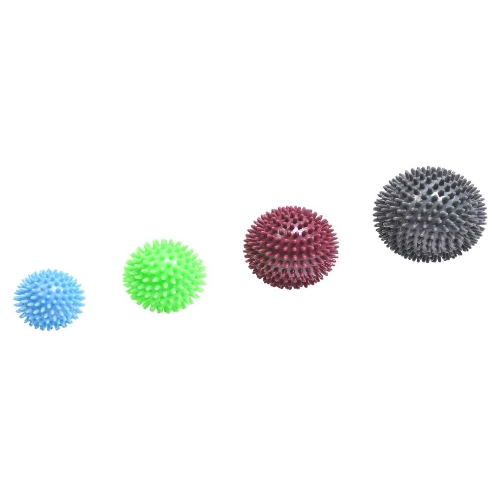 Pader massage ball top | VIT® hedgehog ball, knobs, blackberry, 9 cm