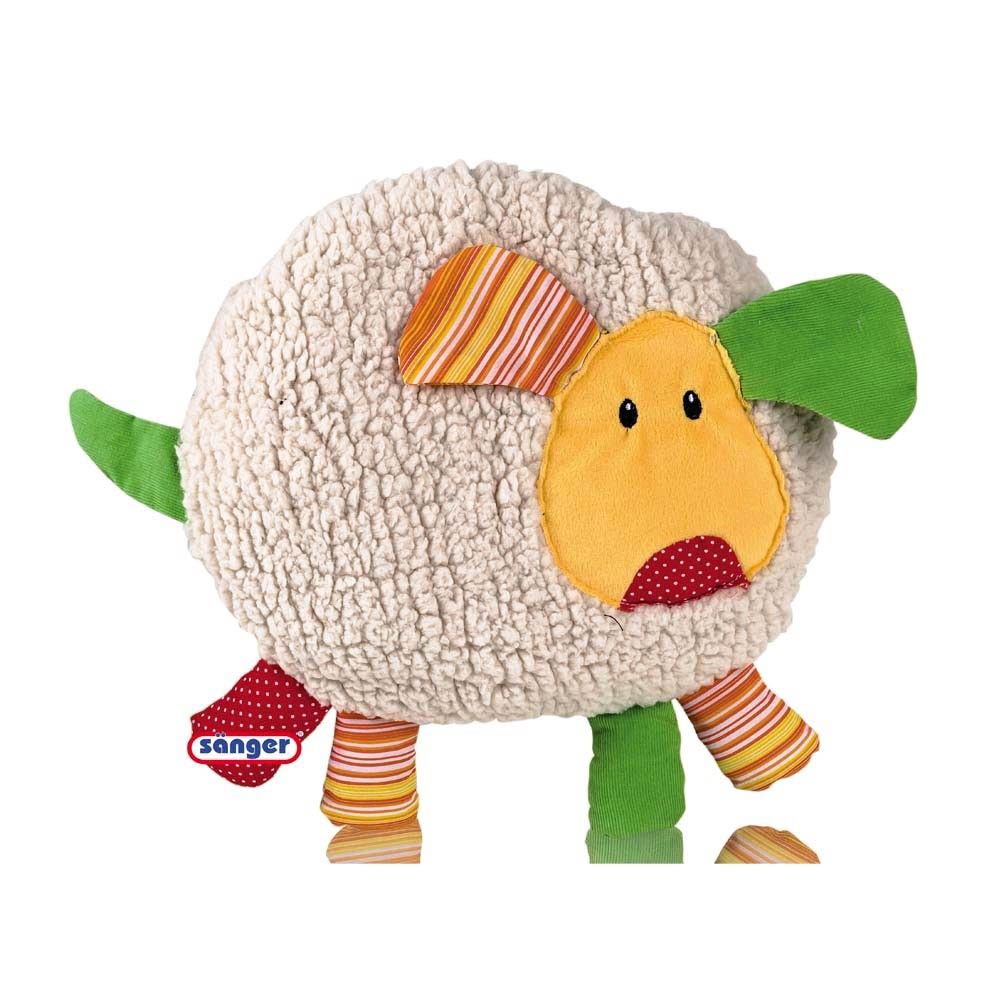 cuddly animal with 0.8 L hot water bottle, zipper, animal choice