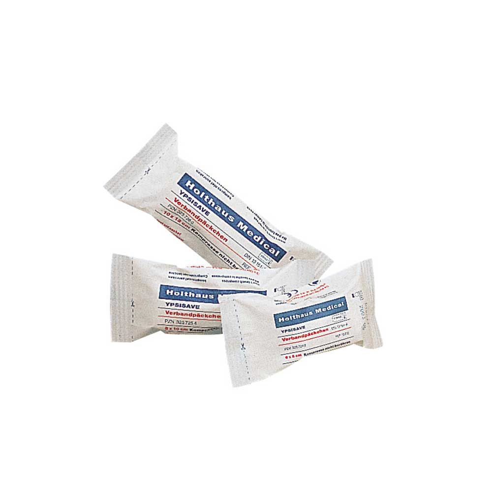 Holthaus Medical Ypsisave first aid dressing, DIN13151, 6cmx8cm