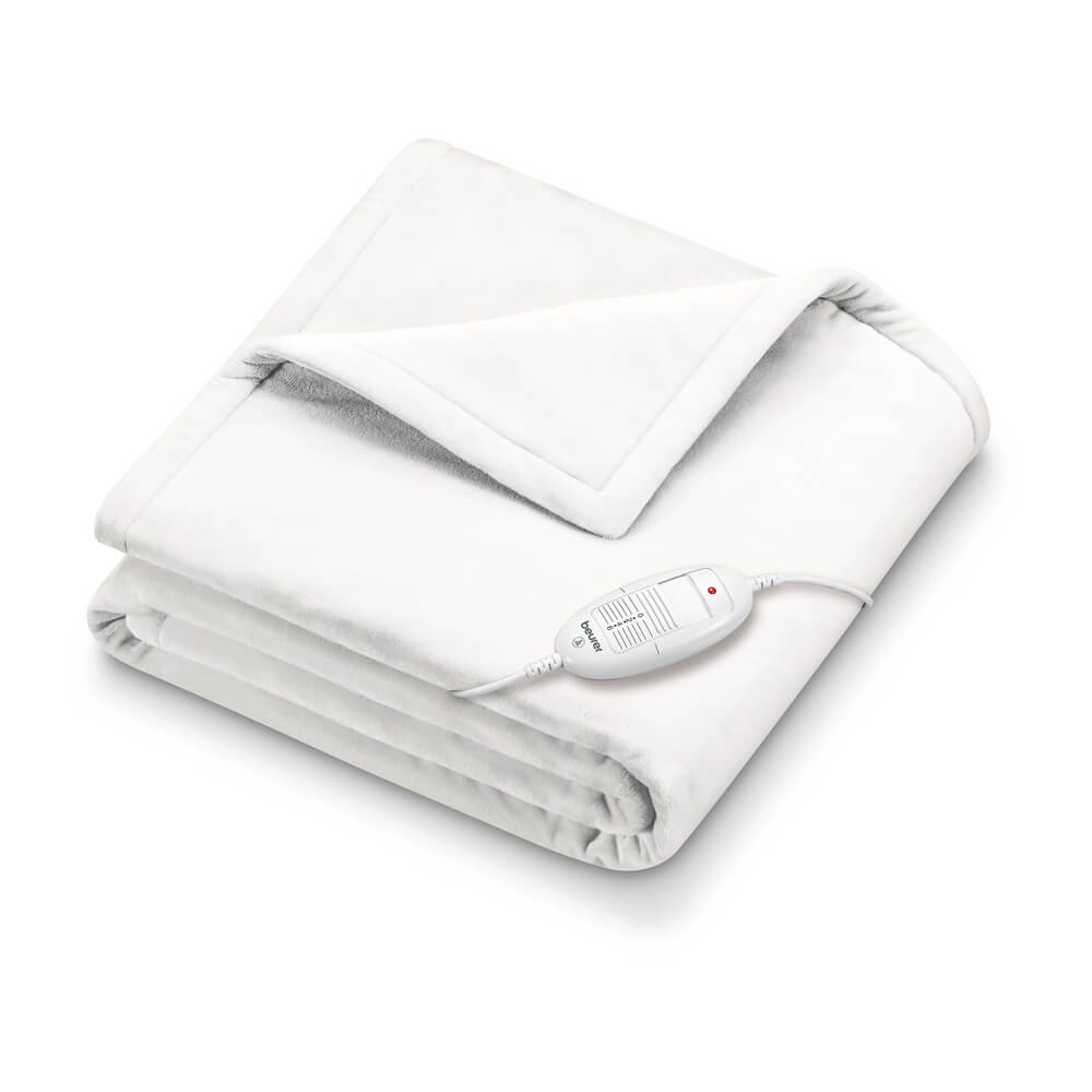 Heating blanket HD75, Cosy Nordic, warming, washable, Beurer, White