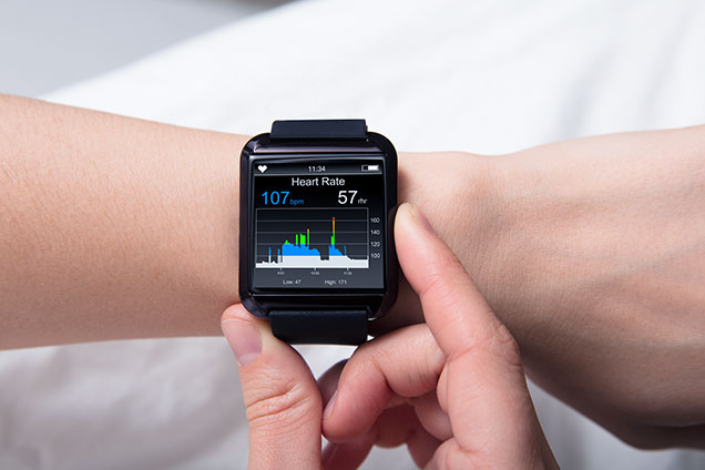 Wrist pulse watch