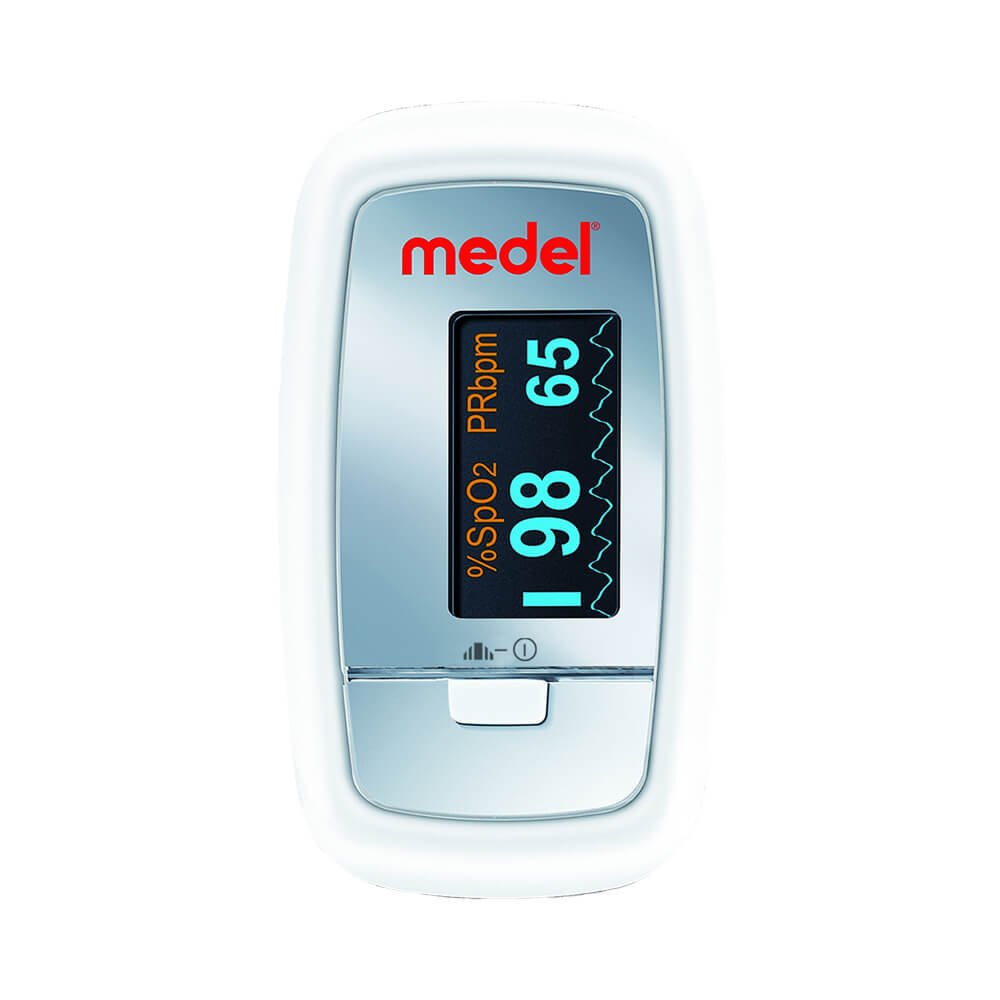 Pulse oximeter OXYGEN PO01, oxygen saturation, pulse, by Medel