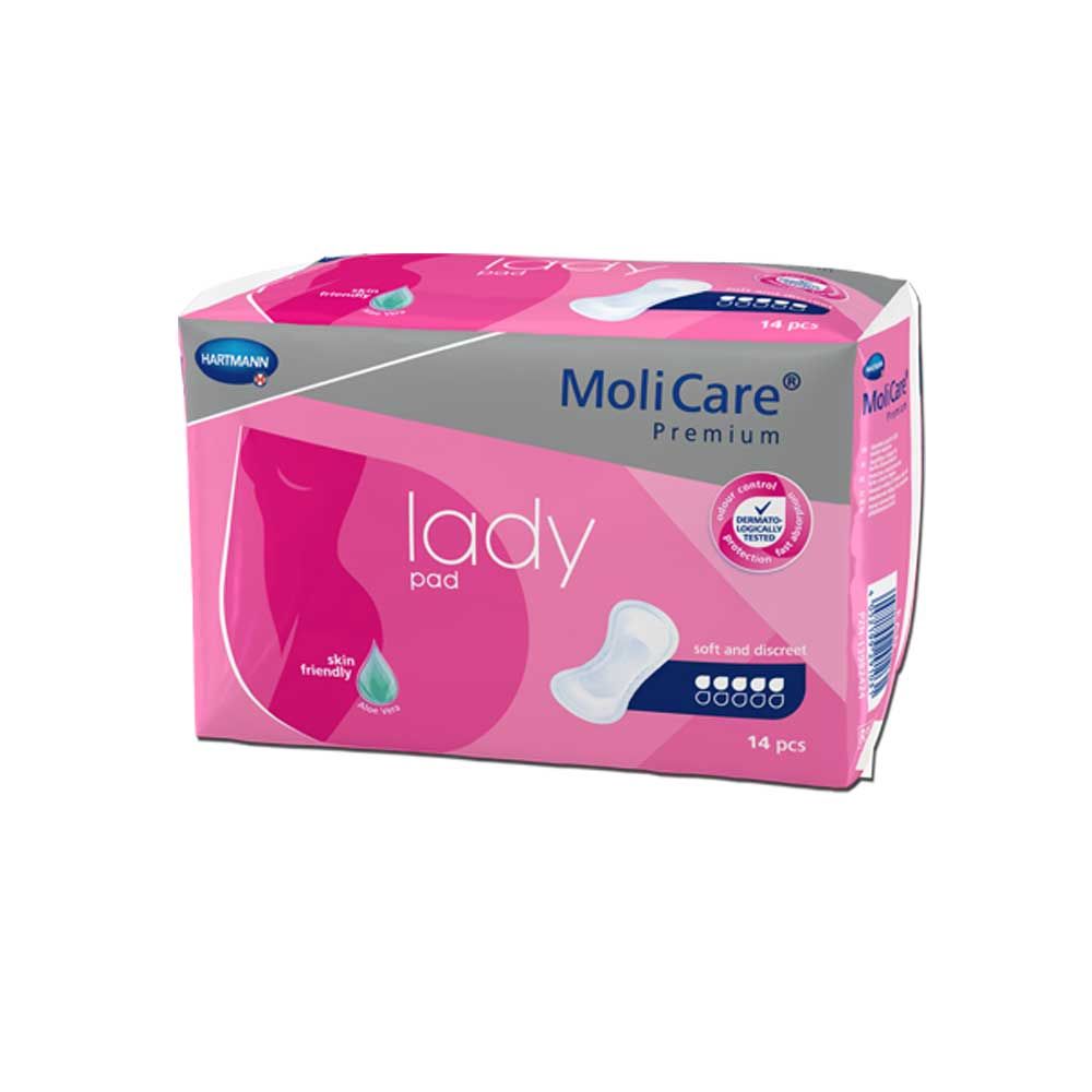 Hartmann Panty Liners MoliCare® Premium Lady Pad, 5 Drops, 14pcs