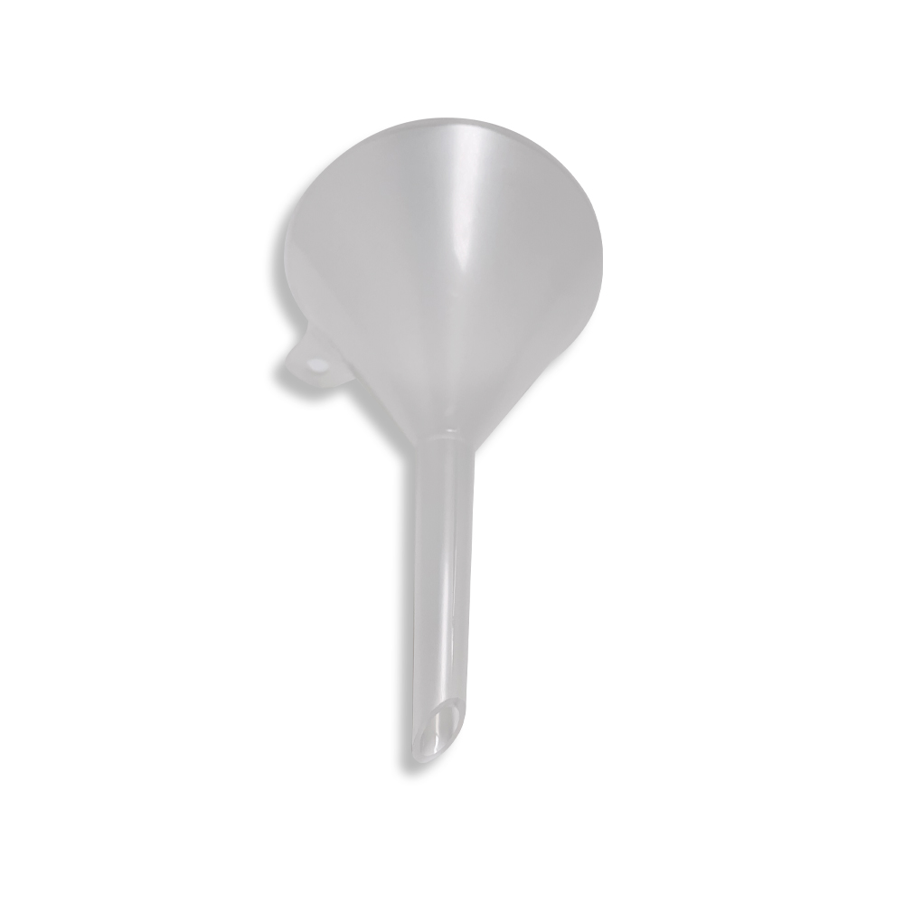 Schülke funnel, funnel for upper / lower containers, transparent