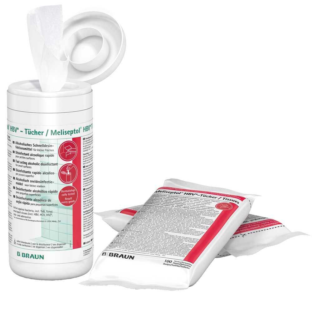 B.Braun disinfectant wipes Meliseptol® HBV