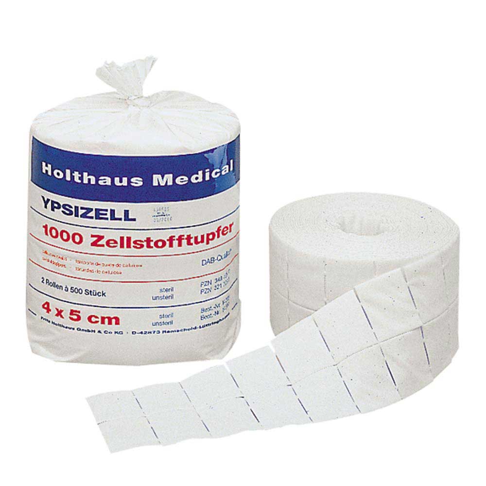Holthaus Medical YPSIZELL pulp swab, 4x5cm, non-sterile, 2x500 pcs00