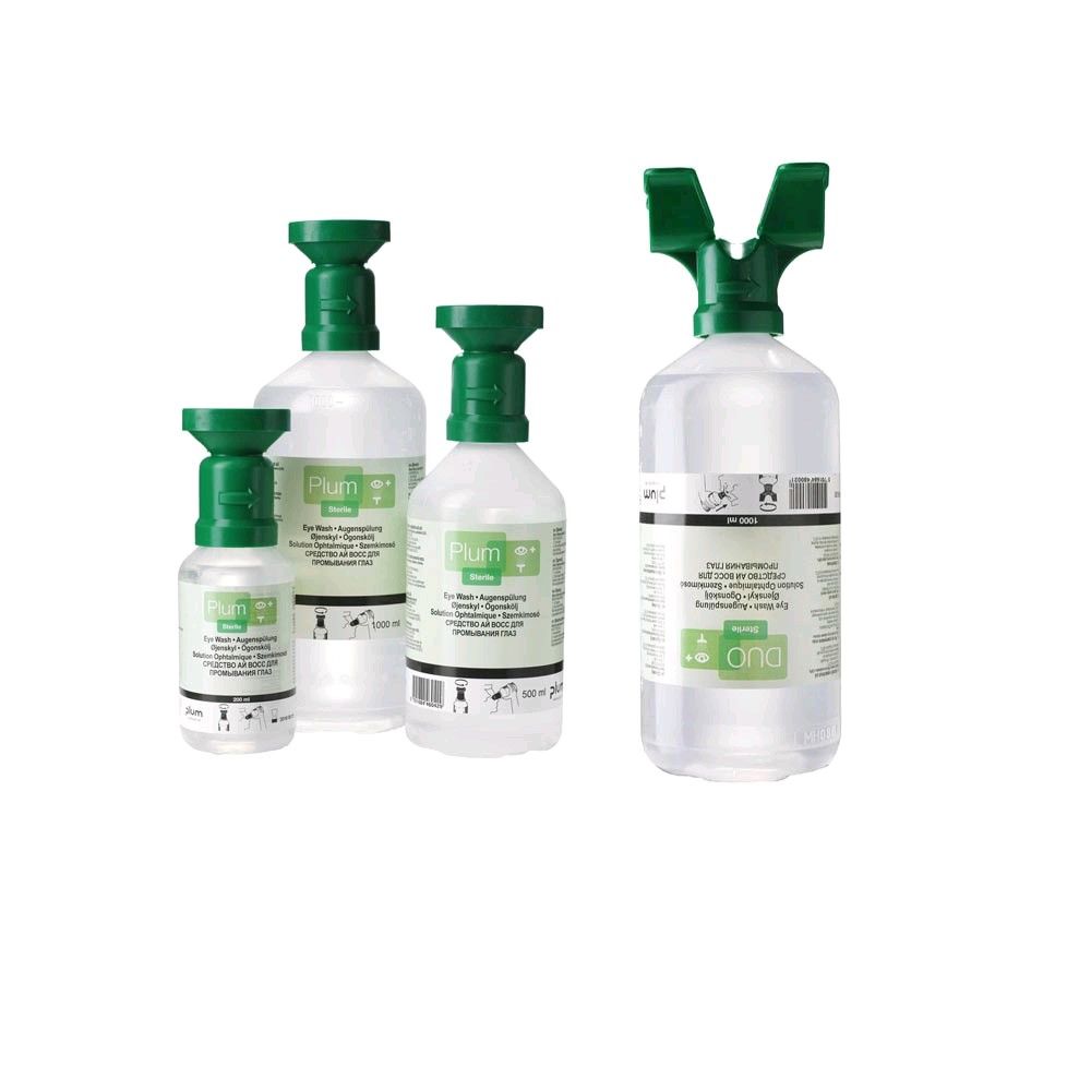 Plum eye wash with  eye rinsing solution, Simple o Duo, 200ml -. 1L