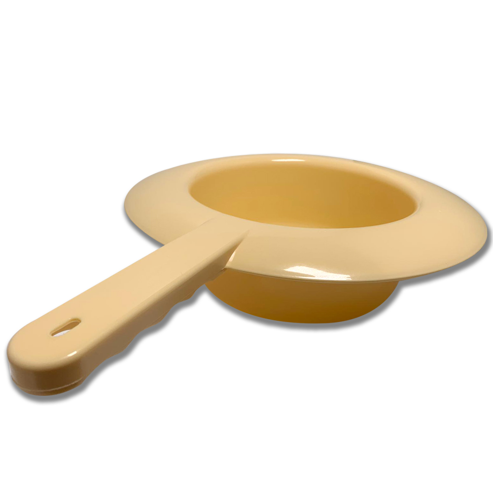 Behrend bedpans, Hostalen, loop handle, lid, 32 cm