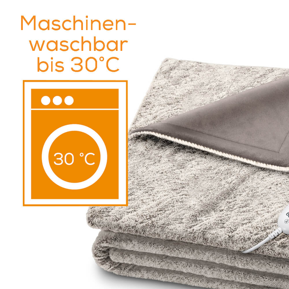 Heating Blanket HD75 Cosy Nodric, Cuddly Blanket, Warming, Beurer