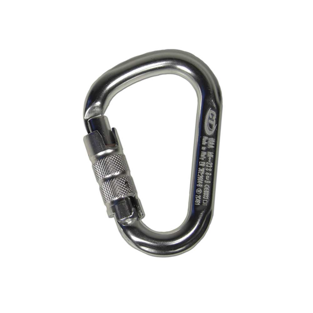 TEE-UU CT HMS SAFE LOCK 3T Karabiner, Aluminum, Triple Protection