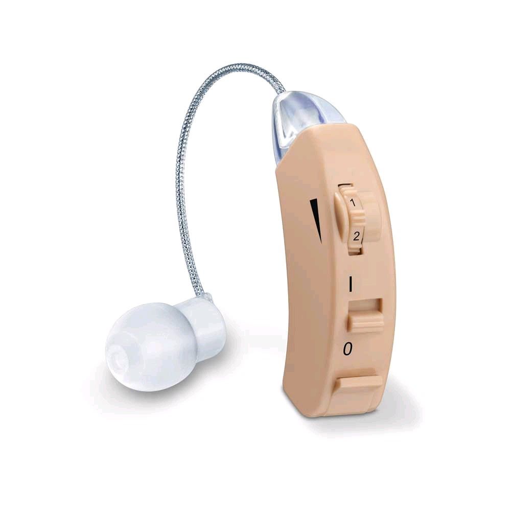 Beurer HA 50 ergonomic hearing aid, 40db, 3 attachments