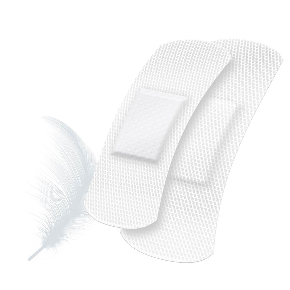 Plaster strips Sensitive, white, from Lifemed®, 2 sizes, 20 pieces