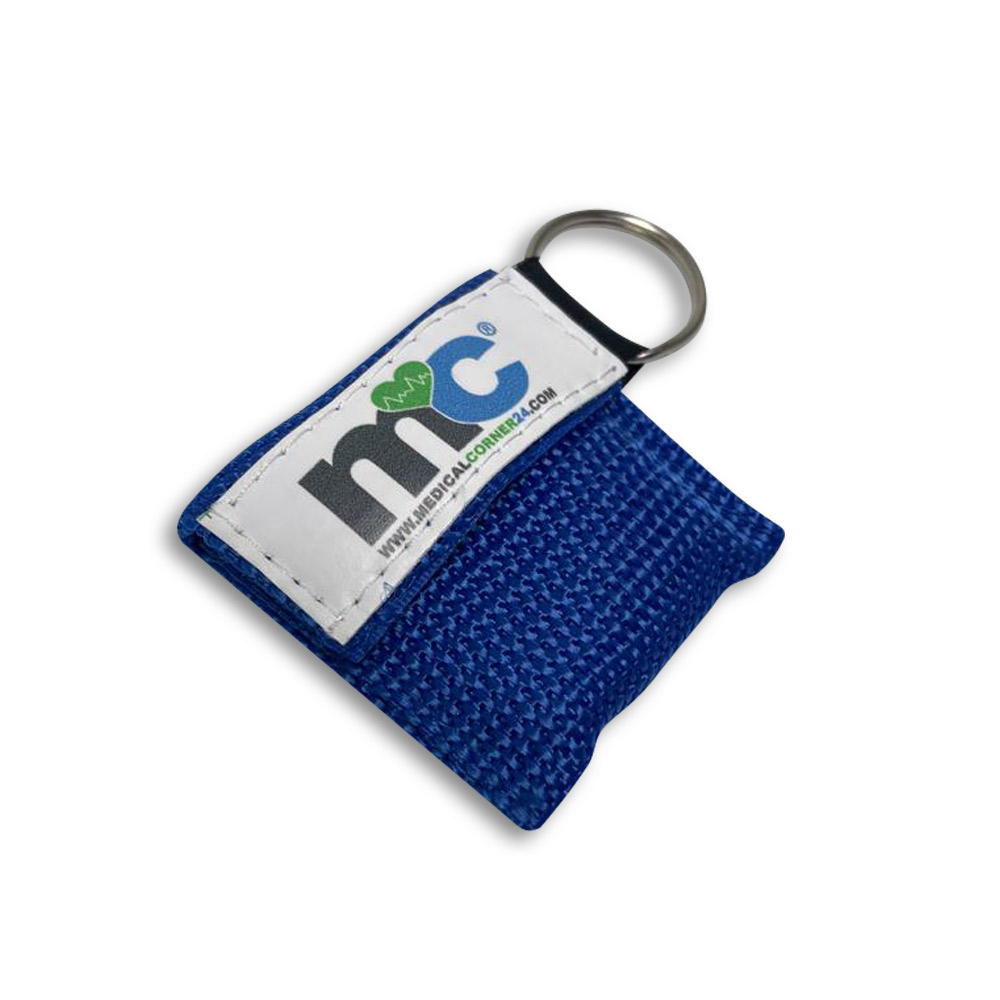 Medicalcorner24 Disposable Emergency Resuscitation Towel in Soft Case with Keychain