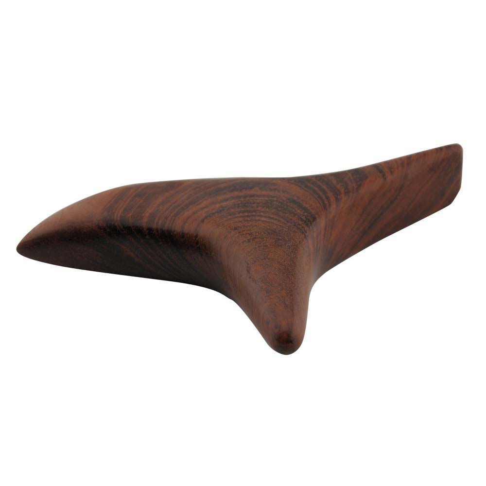 MC24® Massage Wood Tricorn Birdy, Hardwood, Smooth, Trigger Point, 1pc