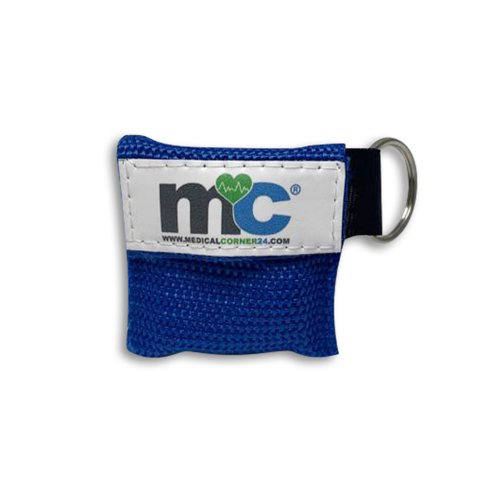 Medicalcorner24 Disposable Emergency Resuscitation Towel in Soft Case with Keychain