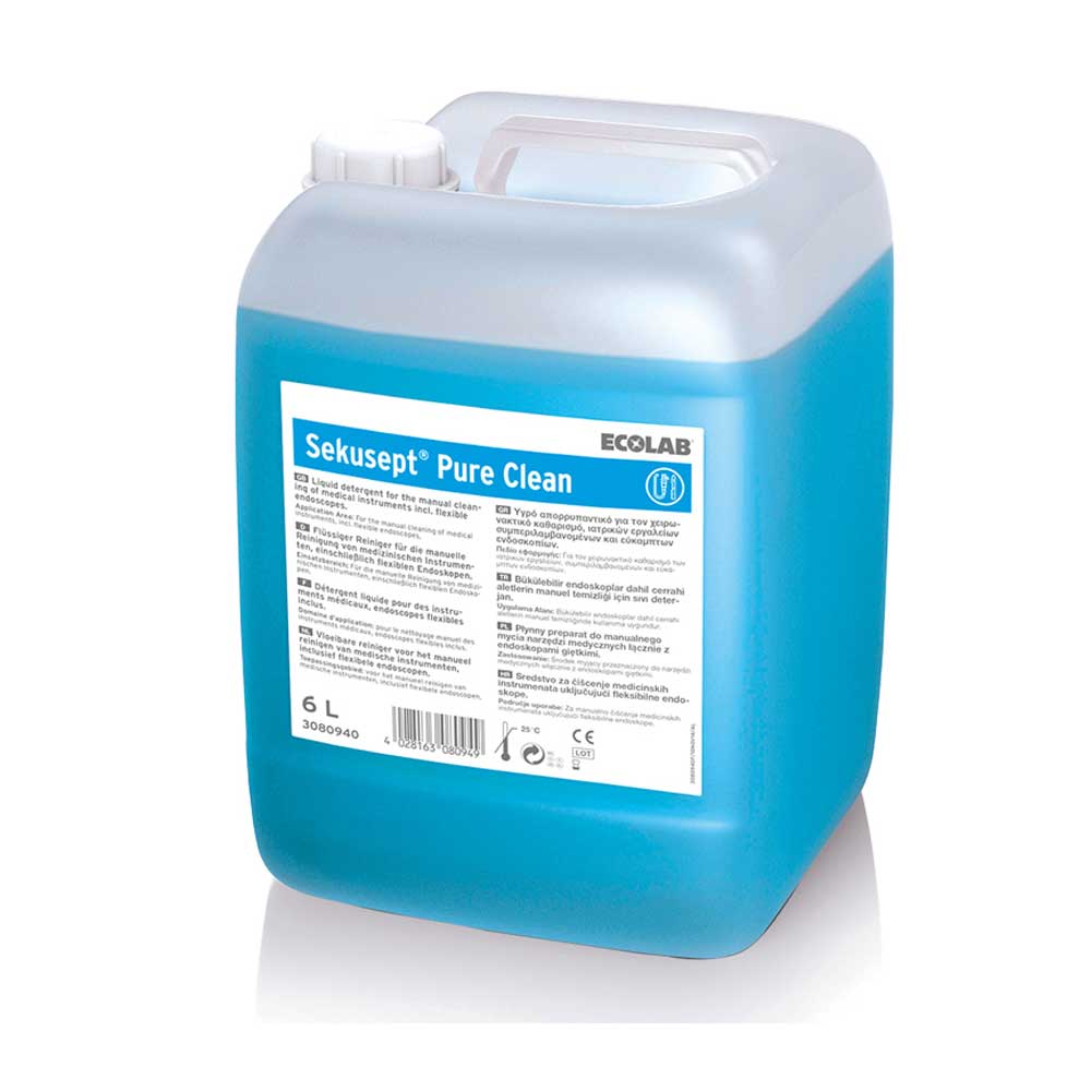 Ecolab Instrument Disinfection Sekusept Pure Clean, 6 L