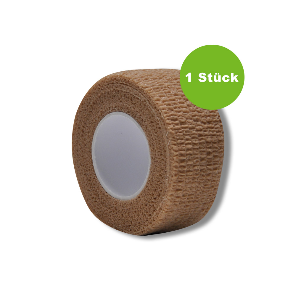 MC24 finger tape, cohesive, 2,5cmx4,5m, skincolors, 1pc