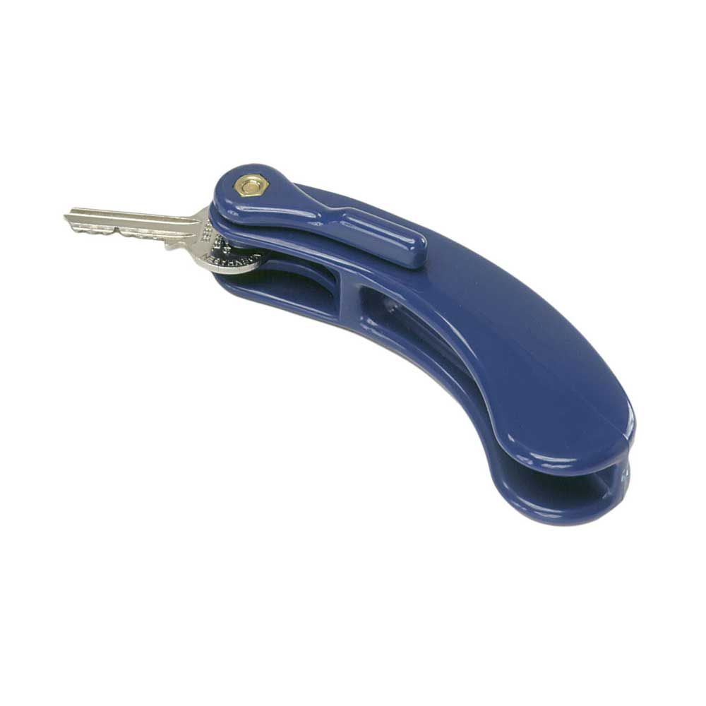 Behrend key reversing aid, ergonomic, 12cm, blue, for 3 keys