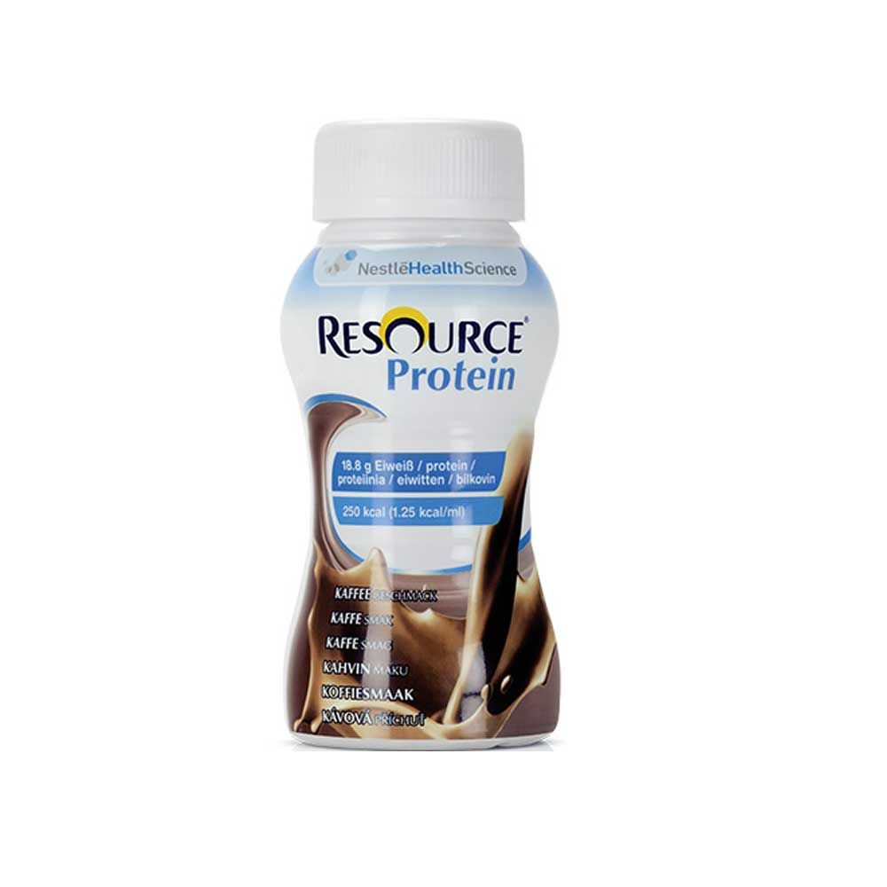 Nestle Resource® Protein Drink, 4x200ml, Coffee