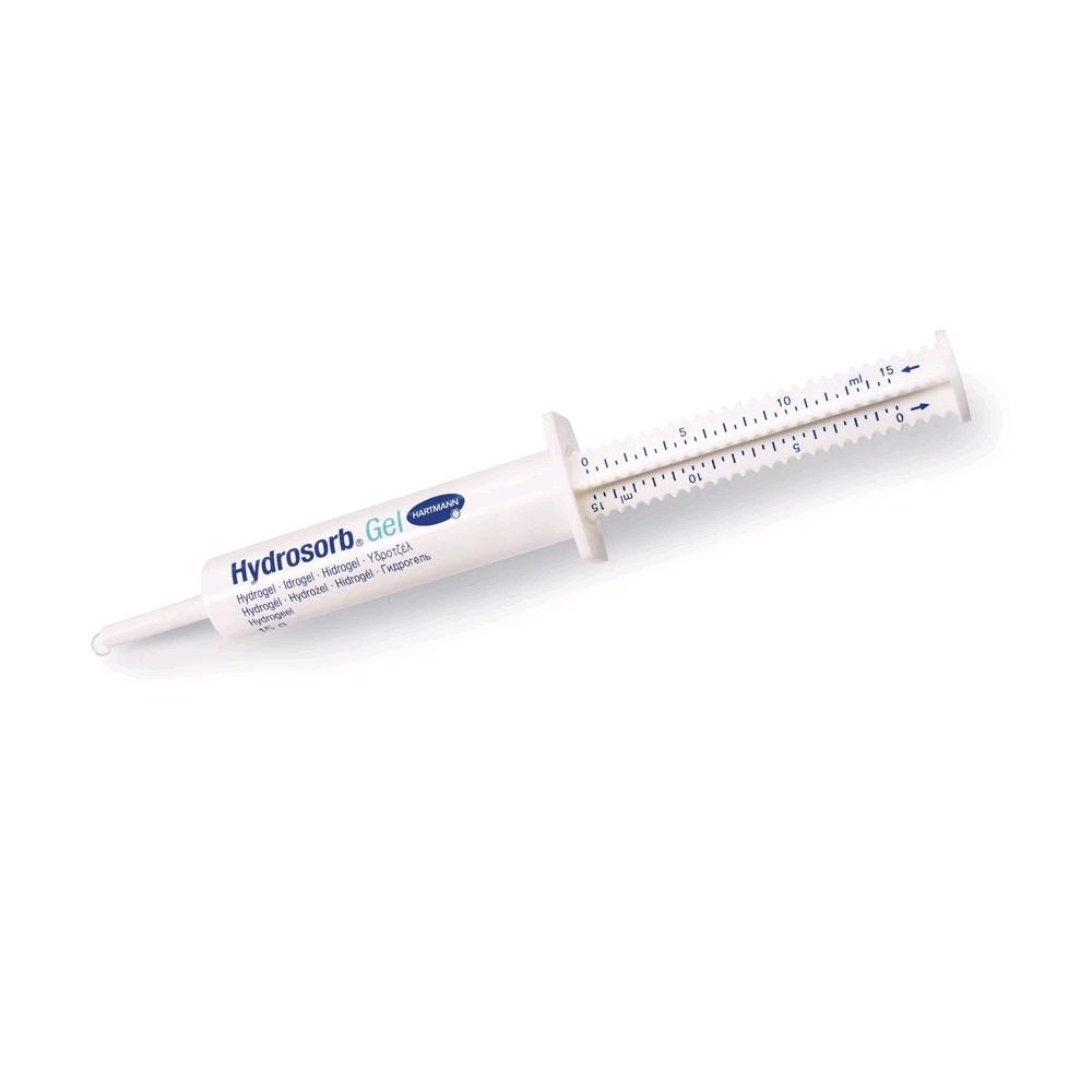 Hydrosorb gel sterile hydrogel from the syringe, 10 x 15g