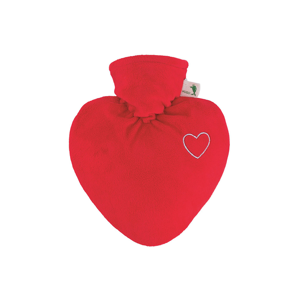 Hugo Frosch Hot Water Bottle Heart 1,0 L, various. Covers