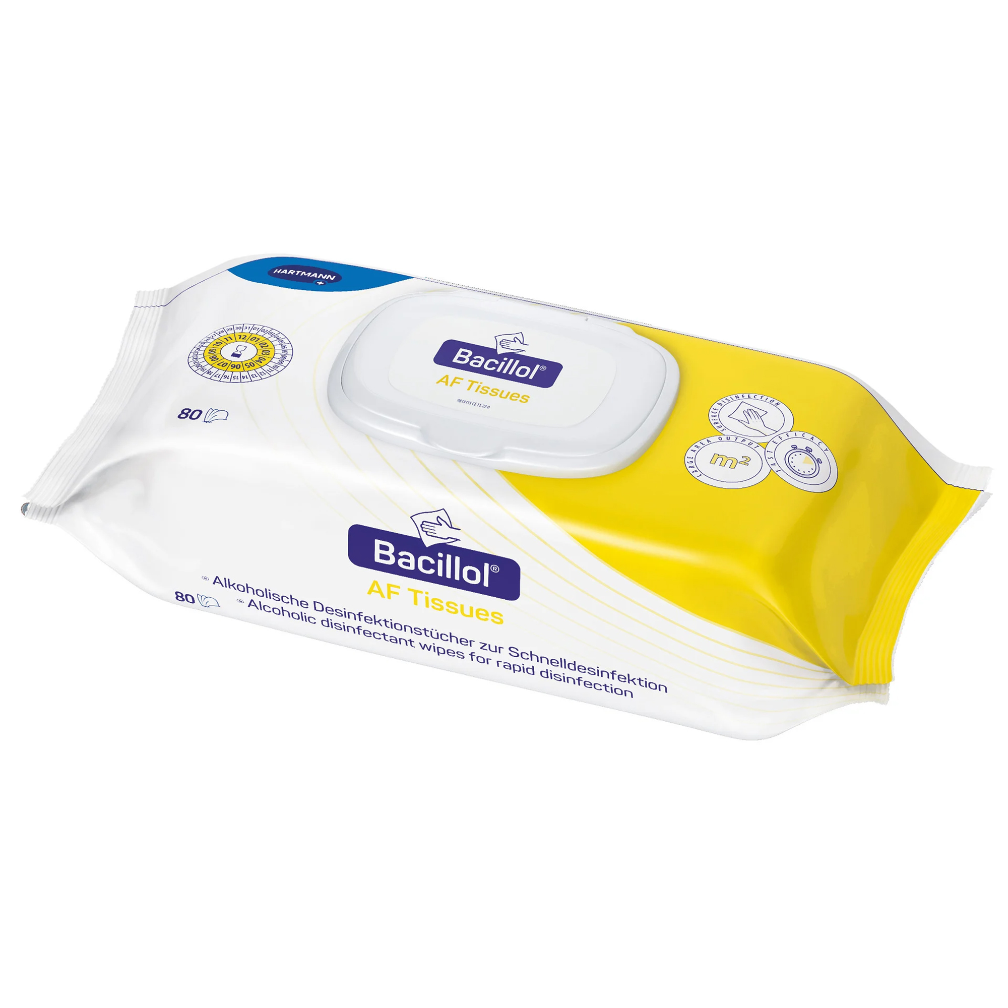 Bacillol AF Tissues, Flow Pack with 80 wipes