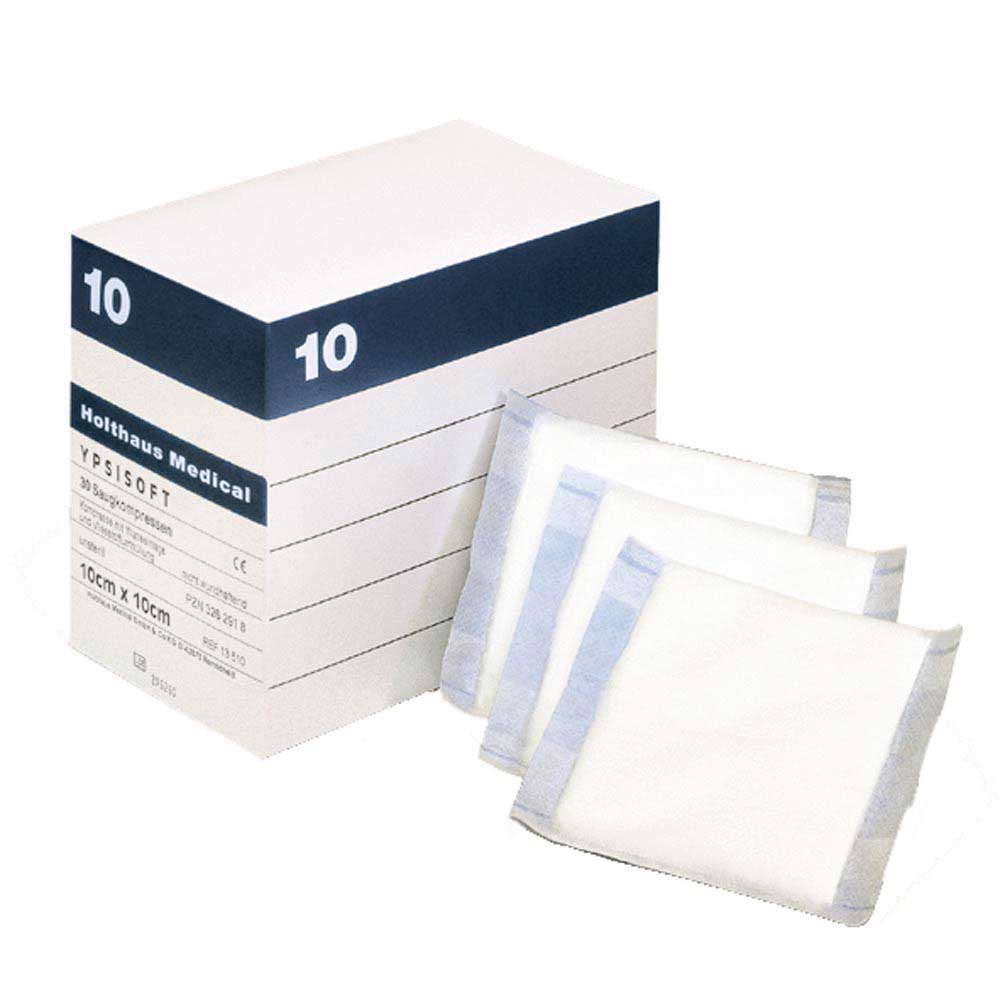 Holthaus Medical YPSISOFT absorbent dressing non-ster. 10x10cm, 30pcs
