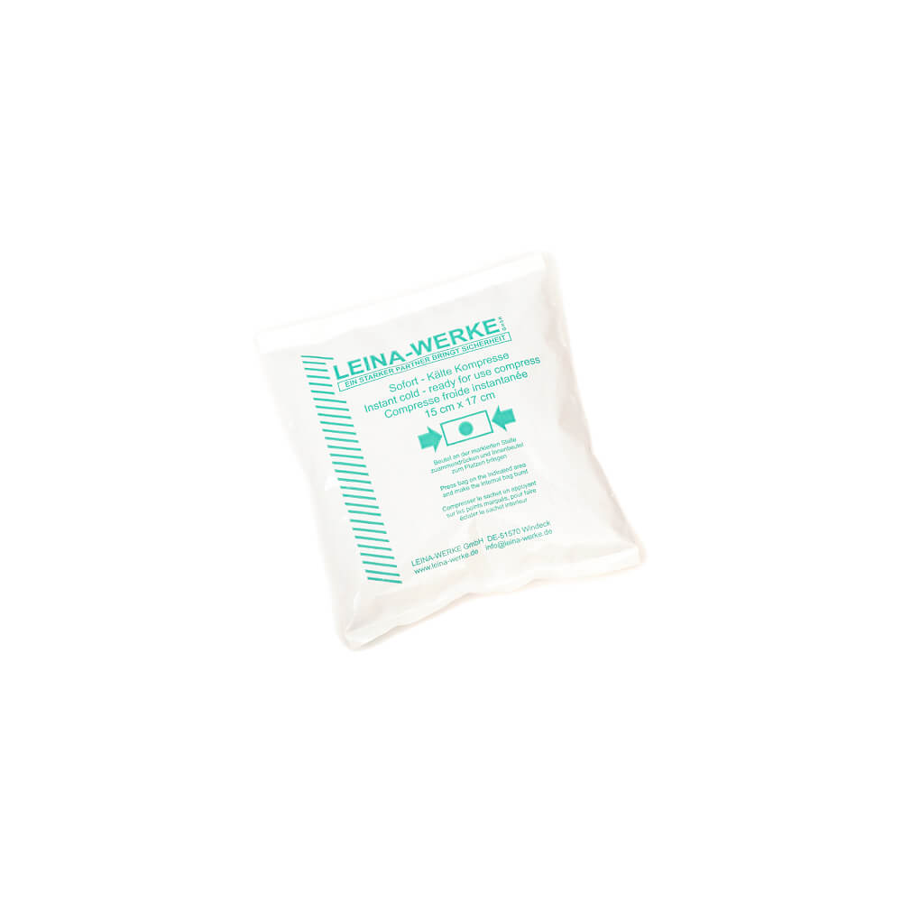 Leina-Werke Cold instant compress, ready to use, 15 x 17 cm
