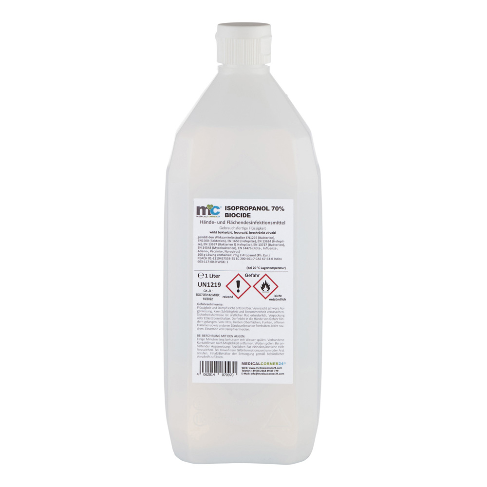 MC24® Hand And Surface Disinfection Biocide, With Spray Head, 1 L