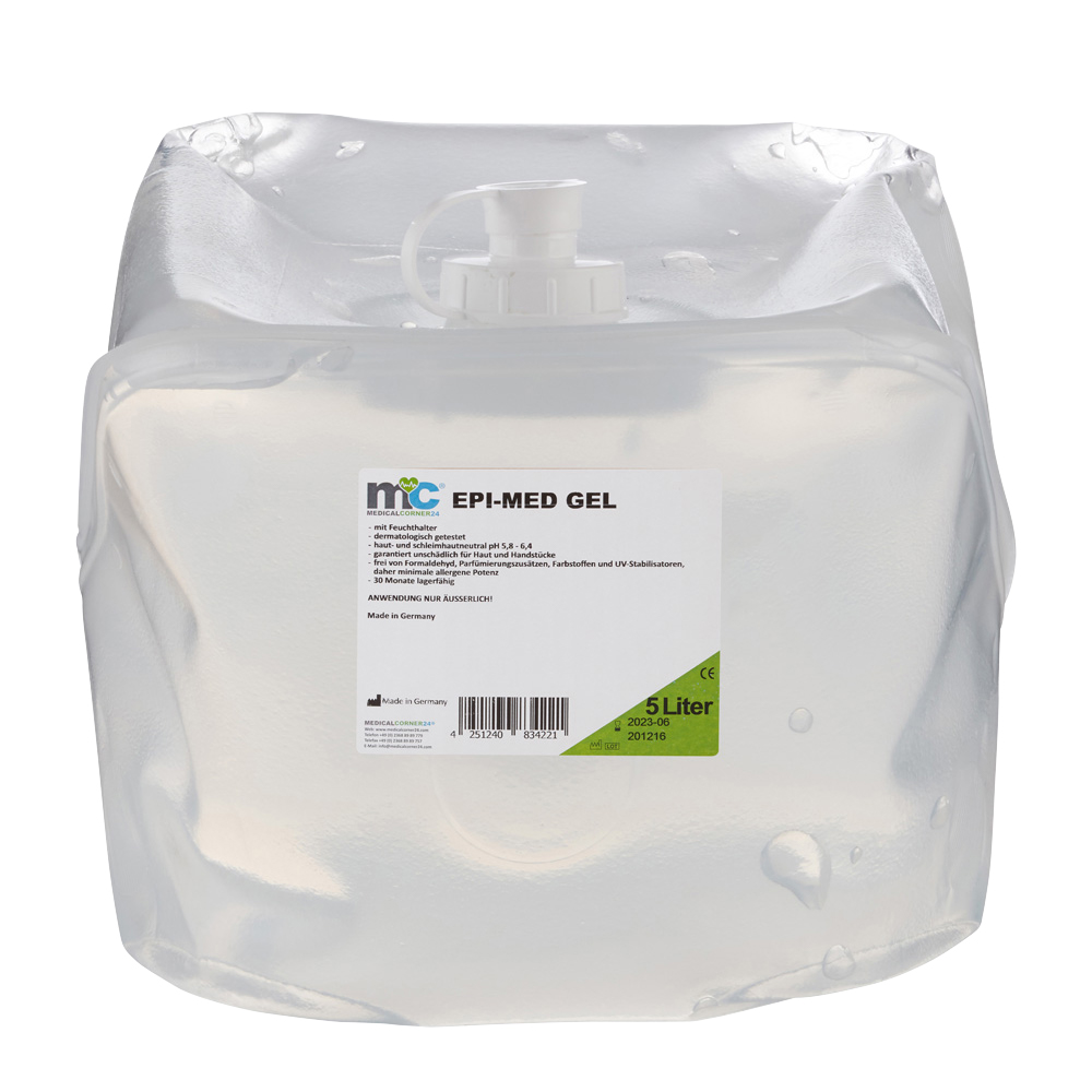 IPL Gel Epi-Med, IPL contact gel, hair removal, 5 litre cubitainer