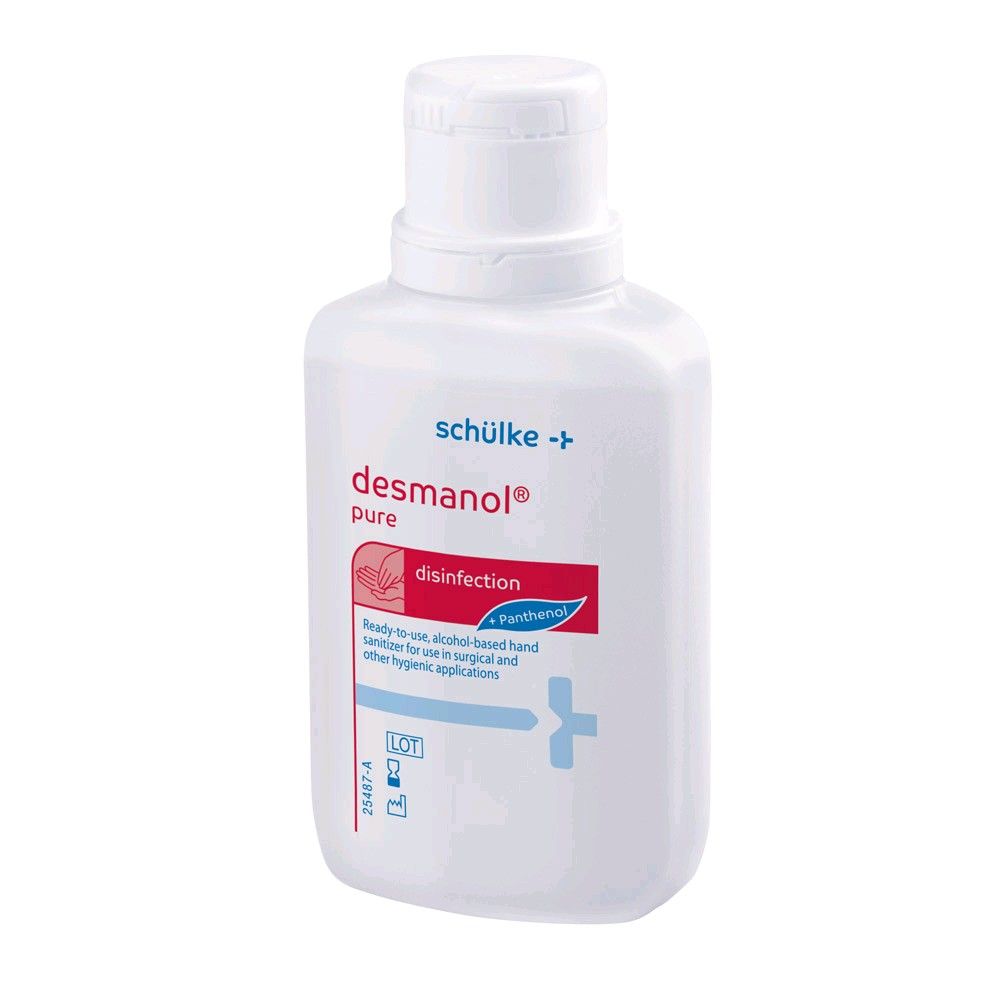 Schülke desmanol® pure hand sanitizer with skin care, 100ml