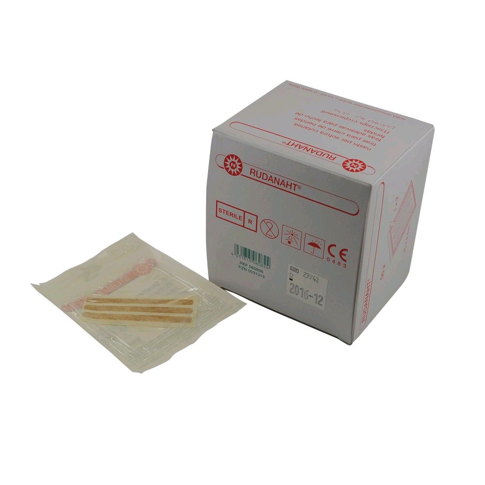 Noba Rudanaht sterile suture strips Wound Care, 75x6mm 5x3 pack