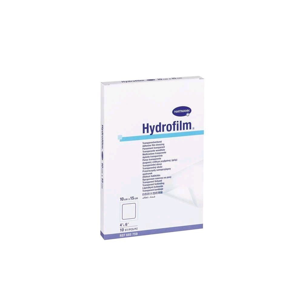 Hartmann Hydrofilm Transparent Bandage, 6 x 7 cm, 10 items
