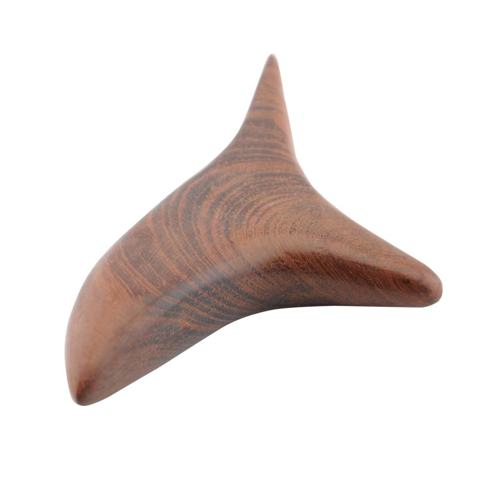 MC24® Massage Wood Tricorn Birdy, Hardwood, Smooth, Trigger Point, 1pc